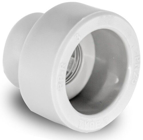 Муфта ПП переходная 40х32 белый РосТурПласт (28095) купить в Мастак Муфта ПП переходная 40х32 белый РосТурПласт (28095) купить в сети строительных магазинов Мастак