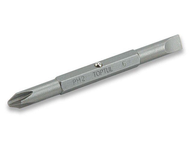 Насадка для отвертки PH2xSL6 75 мм TOPTUL (FKAA0206) купить в Мастак Насадка для отвертки PH2xSL6 75 мм TOPTUL (FKAA0206) купить в сети строительных магазинов Мастак