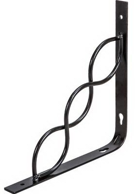 Полкодержатель AKS INFINITY 150х150х20х3 мм черный (68523) купить в Мастак Полкодержатель AKS INFINITY 150х150х20х3 мм черный (68523) купить в сети строительных магазинов Мастак