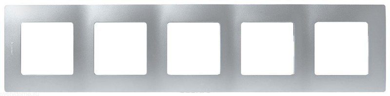 Рамка пятиместная LEGRAND Etika алюминий (672555) купить в Мастак Рамка пятиместная LEGRAND Etika алюминий (672555) купить в сети строительных магазинов Мастак