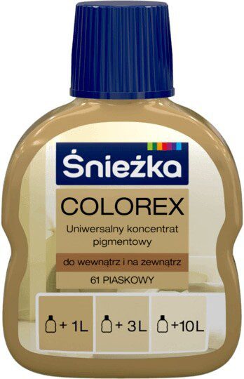 Колер SNIEZKA Colorex №61 песочный 0 Колер SNIEZKA Colorex №61 песочный 0
