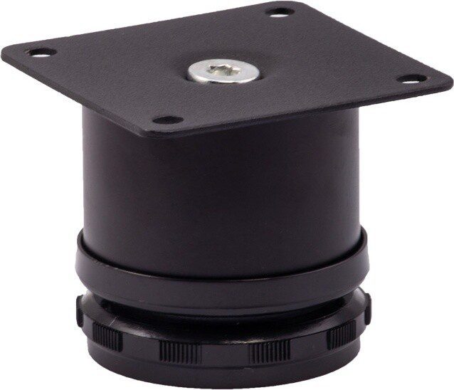 Опора мебельная AKS регулируемая Н100 мм D50 мм черный (62960) купить в Мастак Опора мебельная AKS регулируемая Н100 мм D50 мм черный (62960) купить в сети строительных магазинов Мастак