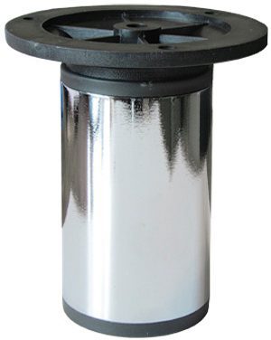 Опора мебельная STARFIX круглая d50х100-120 мм хром (SMF-5981) купить в Мастак Опора мебельная STARFIX круглая d50х100-120 мм хром (SMF-5981) купить в сети строительных магазинов Мастак