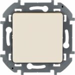 Выключатель одноклавишный с самовозвратом скрытый LEGRAND Inspiria слоновая кость (673691) купить в сети строительных магазинов Мастак