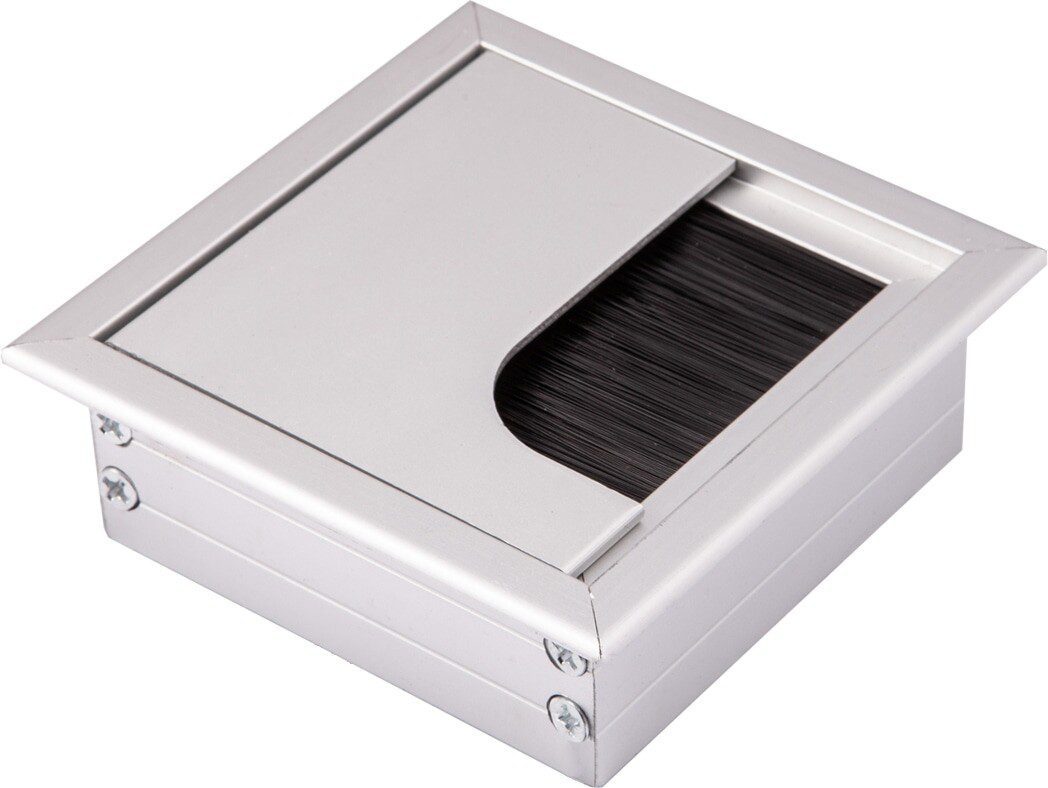 Пропуск для кабеля AKS 80х80 мм алюминий (68126) купить в Мастак Пропуск для кабеля AKS 80х80 мм алюминий (68126) купить в сети строительных магазинов Мастак