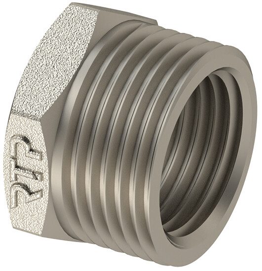 Футорка латунная наружная-внутренняя 1 1/4"x1" РосТурПласт (25129) купить в Мастак Футорка латунная наружная-внутренняя 1 1/4"x1" РосТурПласт (25129) купить в сети строительных магазинов Мастак