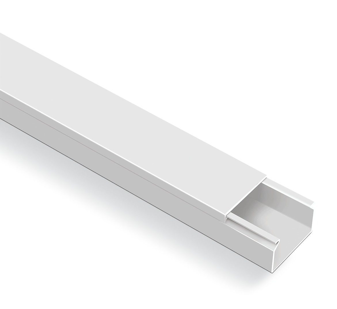 Кабель-канал 60х40 LEIDEN ELECTRIC белый 2 м (809036) купить в Мастак Кабель-канал 60х40 LEIDEN ELECTRIC белый 2 м (809036) купить в сети строительных магазинов Мастак