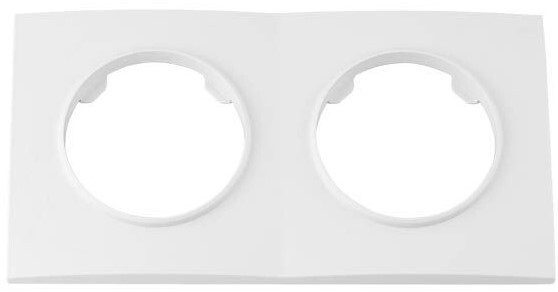 Рамка двухместная BYLECTRICA Прованс белая (ЮЛИГ.735212.498) купить в Мастак Рамка двухместная BYLECTRICA Прованс белая (ЮЛИГ.735212.498) купить в сети строительных магазинов Мастак