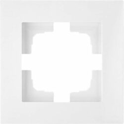 Рамка BYLECTRICA Стиль новый белая (ЮЛИГ.735212.551) купить в сети строительных магазинов Мастак