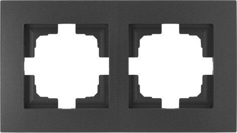 Рамка двухместная BYLECTRICA Стиль новый графит (ЮЛИГ.735212.552гр) купить в Мастак Рамка двухместная BYLECTRICA Стиль новый графит (ЮЛИГ.735212.552гр) купить в сети строительных магазинов Мастак