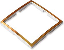 Вставка в рамку BYLECTRICA Уют золотая 3 штуки (ЮЛИГ.735212.276) купить в Мастак Вставка в рамку BYLECTRICA Уют золотая 3 штуки (ЮЛИГ.735212.276) купить в сети строительных магазинов Мастак