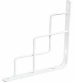 Полкодержатель AKS QUADRO 150х150х20х3 мм белый (68562) купить в сети строительных магазинов Мастак