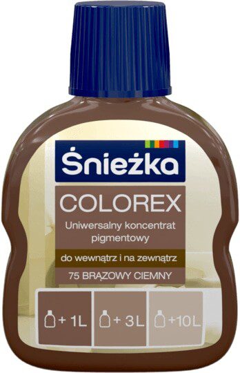 Колер SNIEZKA Colorex №75 темно-коричневый 0 Колер SNIEZKA Colorex №75 темно-коричневый 0