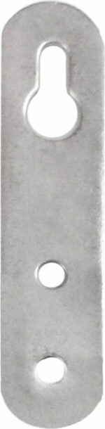 Подвеска мебельная AKS 67х15 мм белый цинк (76071) купить в сети строительных магазинов Мастак