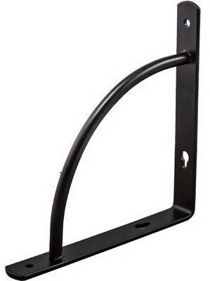 Полкодержатель AKS ORBIT 250х250х20х3 мм черный (68531) купить в Мастак Полкодержатель AKS ORBIT 250х250х20х3 мм черный (68531) купить в сети строительных магазинов Мастак