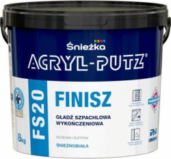 Шпатлевка полимерная финишная SNIEZKA Acryl-Putz FS20 Finisz белая 8 кг купить в сети строительных магазинов Мастак