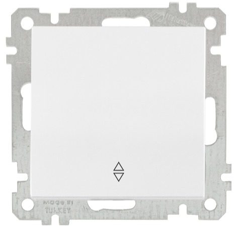 Выключатель одноклавишный проходной скрытый MUTLUSAN Daria белый (2100 403 0101) купить в Мастак Выключатель одноклавишный проходной скрытый MUTLUSAN Daria белый (2100 403 0101) купить в сети строительных магазинов Мастак