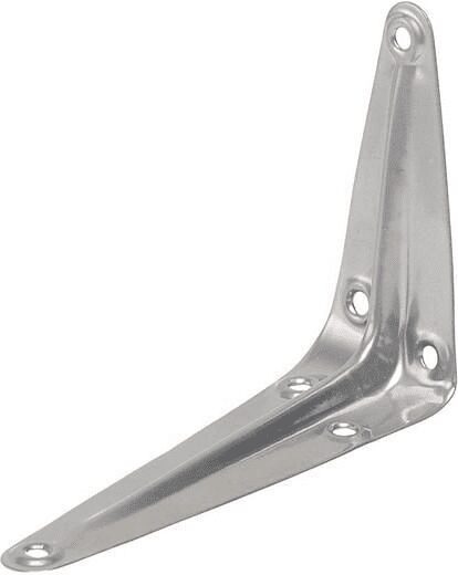 Кронштейн с ребром жесткости 250х300 мм хром эффект STARFIX (SMP-97098-1) купить в Мастак Кронштейн с ребром жесткости 250х300 мм хром эффект STARFIX (SMP-97098-1) купить в сети строительных магазинов Мастак