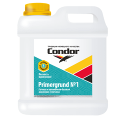 Грунтовка CONDOR Primergrund №1 10 кг купить в сети строительных магазинов Мастак