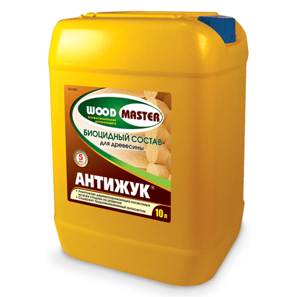 Антисептик WOODMASTER Антижук 10 л купить в Мастак Антисептик WOODMASTER Антижук 10 л купить в сети строительных магазинов Мастак