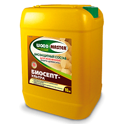 Антисептик WOODMASTER Биосепт-Ультра 10 кг купить в Мастак Антисептик WOODMASTER Биосепт-Ультра 10 кг купить в сети строительных магазинов Мастак