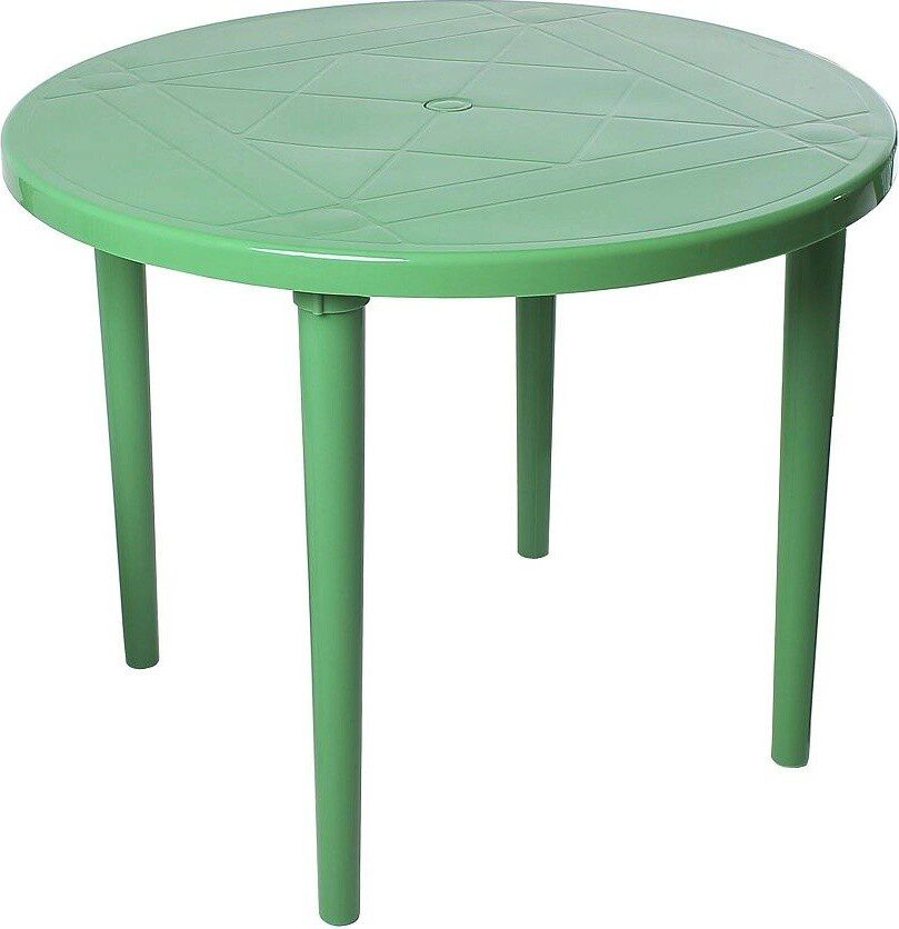 Стол садовый СТАНДАРТПЛАСТИКГРУПП круглый зеленый (89097) купить в Мастак Стол садовый СТАНДАРТПЛАСТИКГРУПП круглый зеленый (89097) купить в сети строительных магазинов Мастак