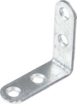 Уголок мебельный 12х35х35 мм круглый белый цинк STARFIX 4 штуки (SMM1-20076-4) купить в сети строительных магазинов Мастак