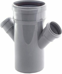 Крестовина для внутренней канализации 110/50/50х45 РосТурПласт (36478) купить в сети строительных магазинов Мастак