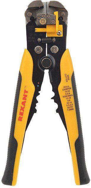 Инструмент для зачистки кабеля 0.2 - 6.0 мм2 и обжима наконечников (ht-766) REXANT купить в Мастак Инструмент для зачистки кабеля 0.2 - 6.0 мм2 и обжима наконечников (ht-766) REXANT купить в сети строительных магазинов Мастак