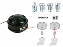 Головка триммерная полуавтоматическая OREGON Tap & Go PRO леска d 3 мм (559060) купить в сети строительных магазинов Мастак