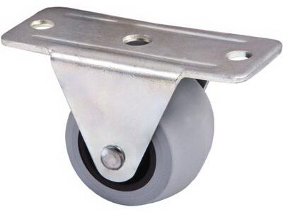 Ролик прямоходящий АKS h35 S10 мм с резиновым ободом серый (11075) купить в Мастак Ролик прямоходящий АKS h35 S10 мм с резиновым ободом серый (11075) купить в сети строительных магазинов Мастак