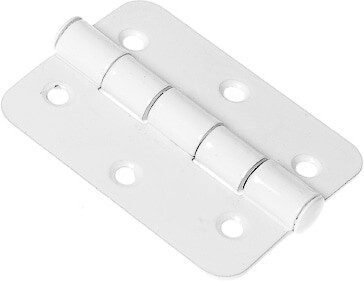 Петля дверная универсальная 100х70 мм STARFIX белая 2 штуки (SMM3-68984-2) купить в Мастак Петля дверная универсальная 100х70 мм STARFIX белая 2 штуки (SMM3-68984-2) купить в сети строительных магазинов Мастак