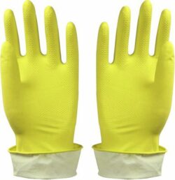 Перчатки хозяйственные латексные размер M (G40) купить в сети строительных магазинов Мастак