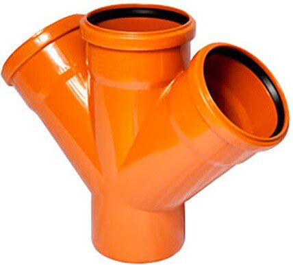 Крестовина для наружной канализации 110/110/110 х45 РосТурПласт (36550) купить в Мастак Крестовина для наружной канализации 110/110/110 х45 РосТурПласт (36550) купить в сети строительных магазинов Мастак