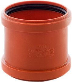 Муфта для наружной канализации 110 РосТурПласт (36699) купить в Мастак Муфта для наружной канализации 110 РосТурПласт (36699) купить в сети строительных магазинов Мастак