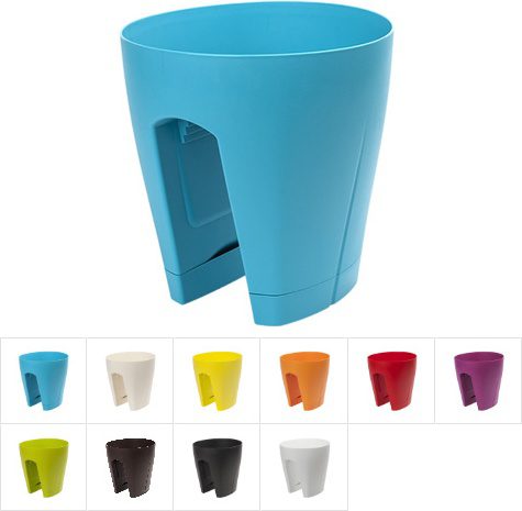 Кашпо для цветов с креплением на перила DRINA Juliet (10354) купить в Мастак Кашпо для цветов с креплением на перила DRINA Juliet (10354) купить в сети строительных магазинов Мастак