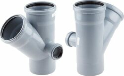 Крестовина двухплоскостная для внутренней канализации 110/110х45/50 правая РосТурПласт (36538) купить в сети строительных магазинов Мастак