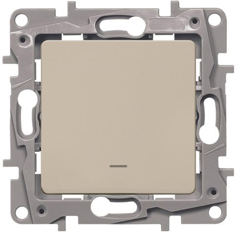 Выключатель одноклавишный cкрытый с подсветкой LEGRAND Etika слоновая кость (672303) купить в Мастак Выключатель одноклавишный cкрытый с подсветкой LEGRAND Etika слоновая кость (672303) купить в сети строительных магазинов Мастак