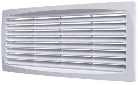 Решетка вентиляционная ЭРА 300х135 белая (3013 Решетка вентиляционная ЭРА 300х135 белая (3013