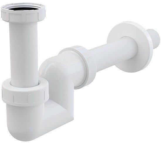 Сифон для умывальника и биде пластик O32 ALCAPLAST (A45F-DN32-BL-01) купить в Мастак Сифон для умывальника и биде пластик O32 ALCAPLAST (A45F-DN32-BL-01) купить в сети строительных магазинов Мастак
