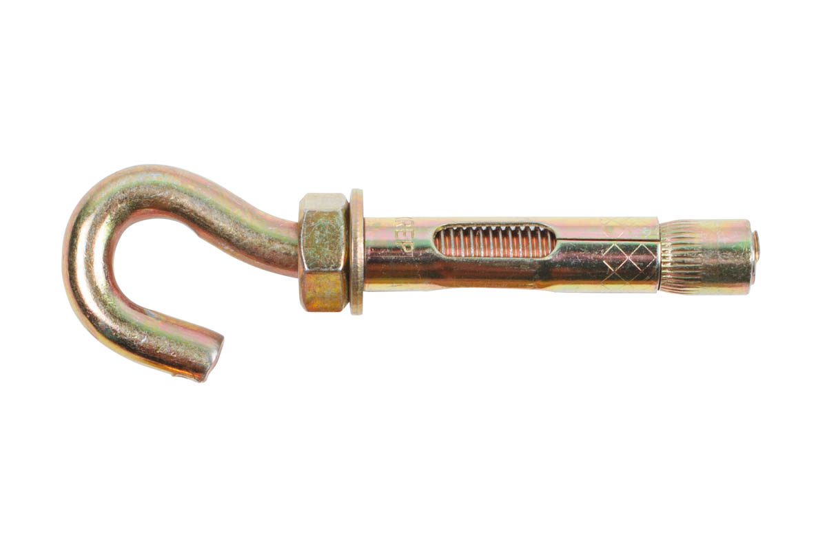 Анкер с крюком М8х10х60 мм STARFIX (SMP-97692-1) купить в Мастак Анкер с крюком М8х10х60 мм STARFIX (SMP-97692-1) купить в сети строительных магазинов Мастак