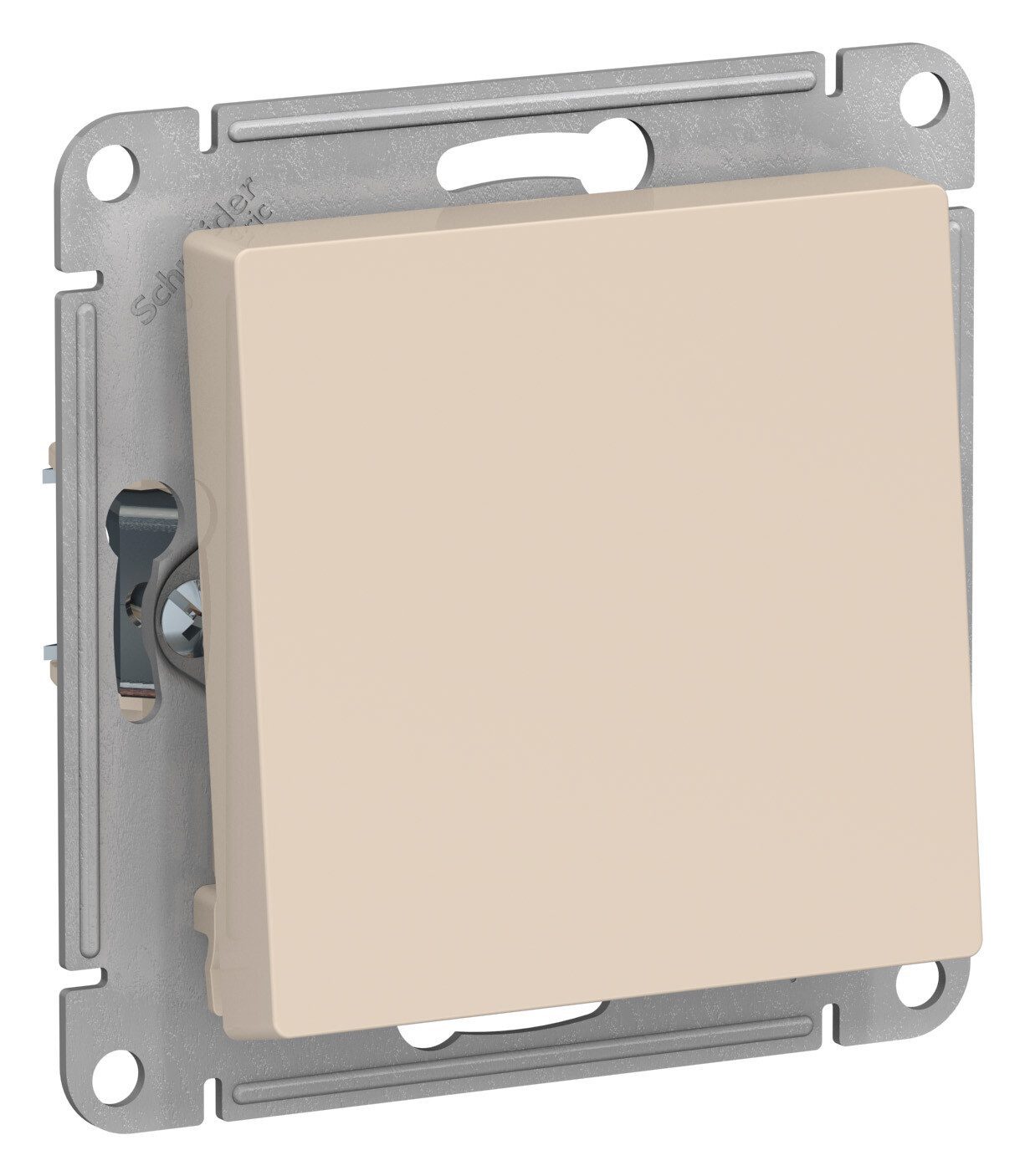 Выключатель одноклавишный проходной скрытый SCHNEIDER ELECTRIC AtlasDesign бежевый (ATN000261) купить в Мастак Выключатель одноклавишный проходной скрытый SCHNEIDER ELECTRIC AtlasDesign бежевый (ATN000261) купить в сети строительных магазинов Мастак
