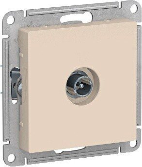 Розетка телевизионная оконечная SCHNEIDER ELECTRIC AtlasDesign бежевая (ATN000291) купить в Мастак Розетка телевизионная оконечная SCHNEIDER ELECTRIC AtlasDesign бежевая (ATN000291) купить в сети строительных магазинов Мастак