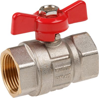 Кран шаровой 3/4" PN40 с внутренней резьбой бабочка AV ENGINEERING (AVE092034) купить в Мастак Кран шаровой 3/4" PN40 с внутренней резьбой бабочка AV ENGINEERING (AVE092034) купить в сети строительных магазинов Мастак