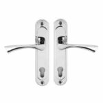 Ручка дверная на планке AVERS HP-85.0423-CR хром (00019404) купить в сети строительных магазинов Мастак