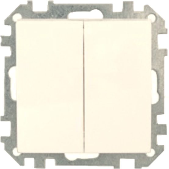 Выключатель двухклавишный скрытый BYLECTRICA Стиль бежевый (С5 10-527 бежевый) купить в Мастак Выключатель двухклавишный скрытый BYLECTRICA Стиль бежевый (С5 10-527 бежевый) купить в сети строительных магазинов Мастак