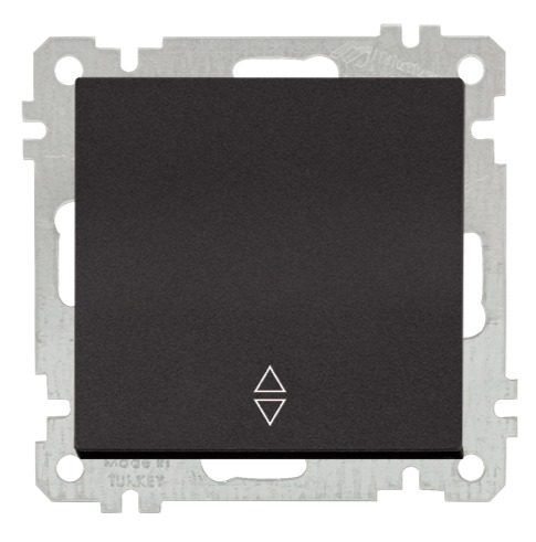 Выключатель одноклавишный проходной скрытый MUTLUSAN Daria черный (2100 403 0184) купить в Мастак Выключатель одноклавишный проходной скрытый MUTLUSAN Daria черный (2100 403 0184) купить в сети строительных магазинов Мастак