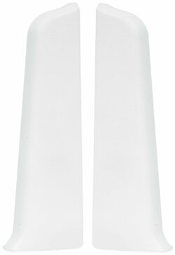 Заглушка для плинтуса IDEAL Деконика 85 мм 001 Белый 1 пара купить в сети строительных магазинов Мастак