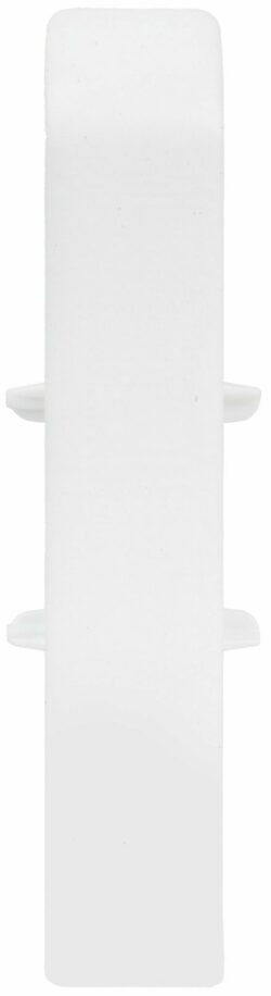 Соединитель для плинтуса IDEAL Деконика 85 мм 001 Белый 2 штуки купить в сети строительных магазинов Мастак