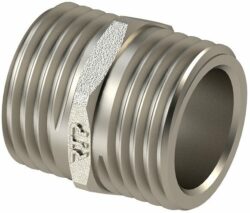 Ниппель латунный наружная-наружная 1 1/4 РосТурПласт (25105) купить в сети строительных магазинов Мастак